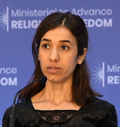 455px Nadia Murad in Washington 2018 42733243785 cropped