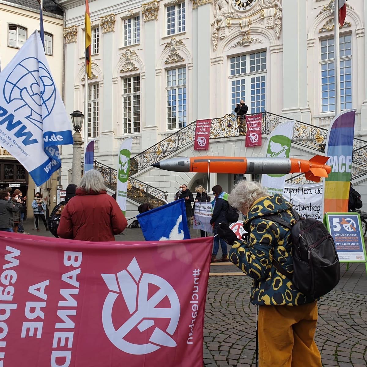 Demo Atomwaffenverbotsvertrag