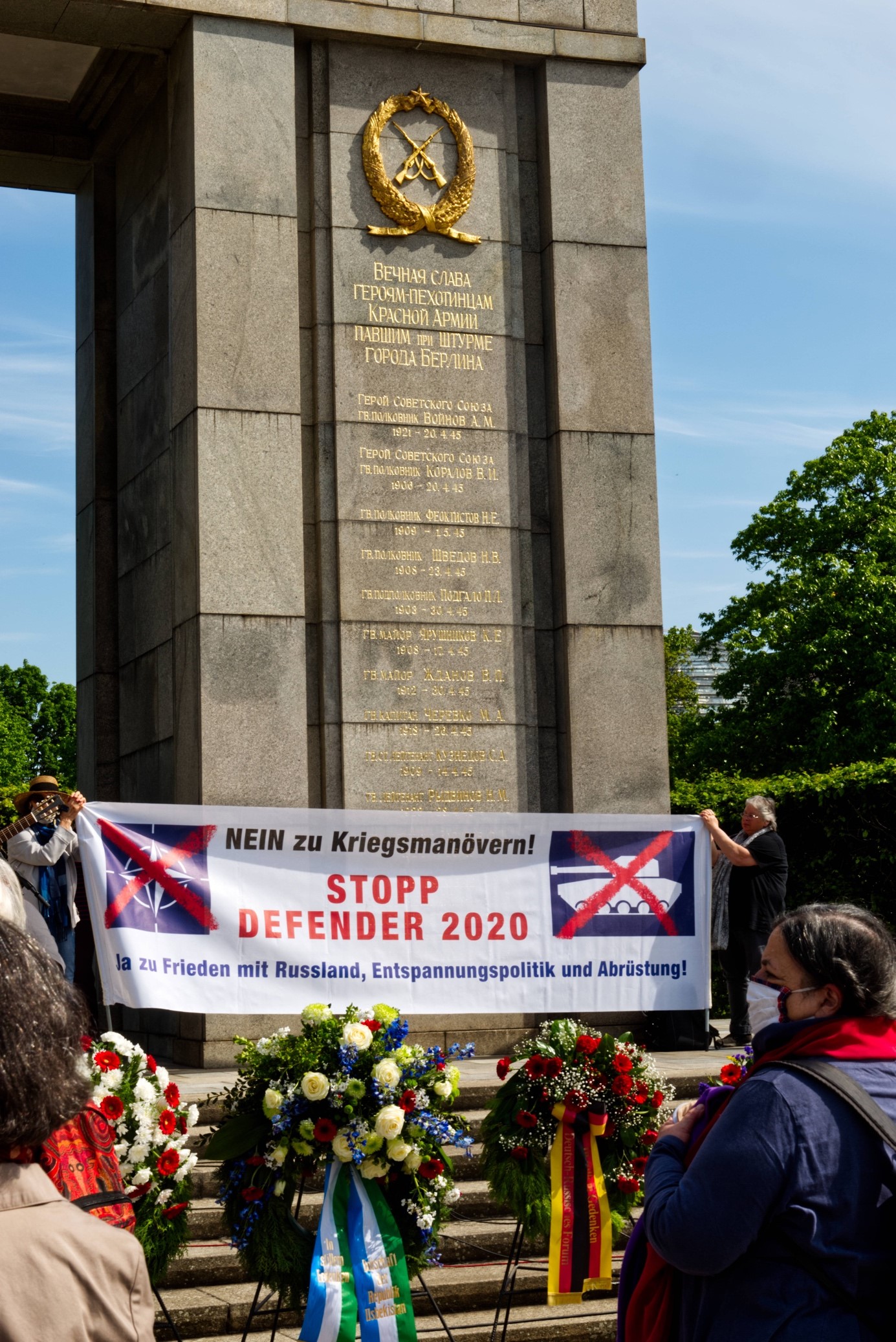 Kriegerdenkmal 08.05.2020