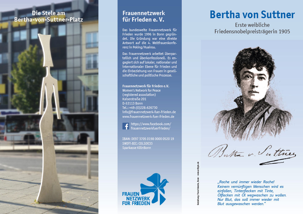 Bertha von Suttner Flyer 