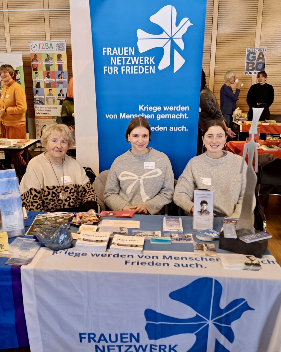 FNF beim Internationalen Frauentag für Frieden 2025