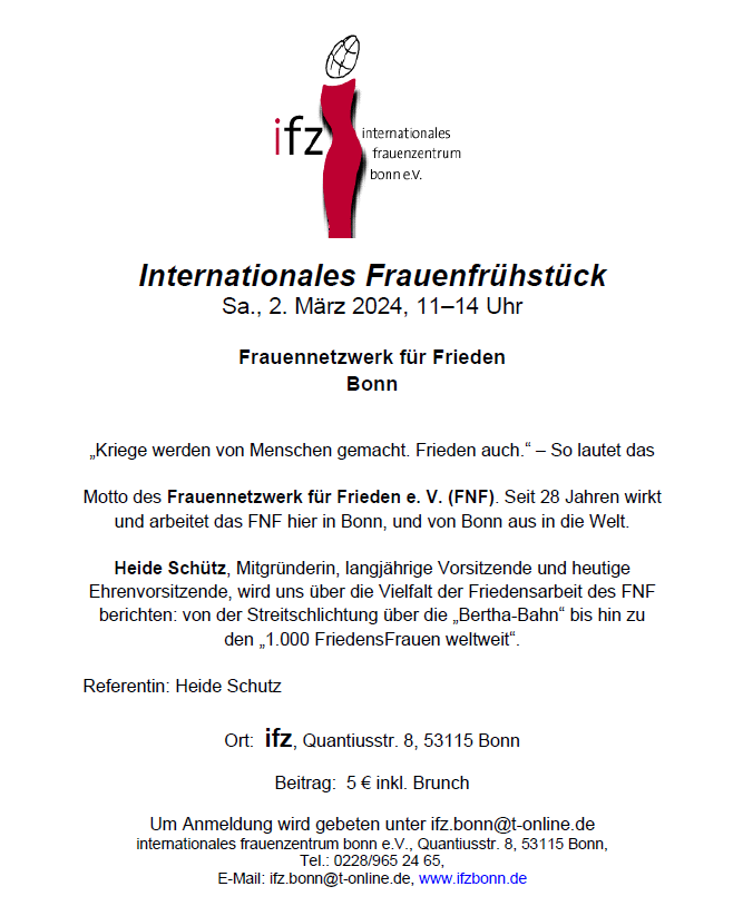 Frauenfrühstück ifz 240302