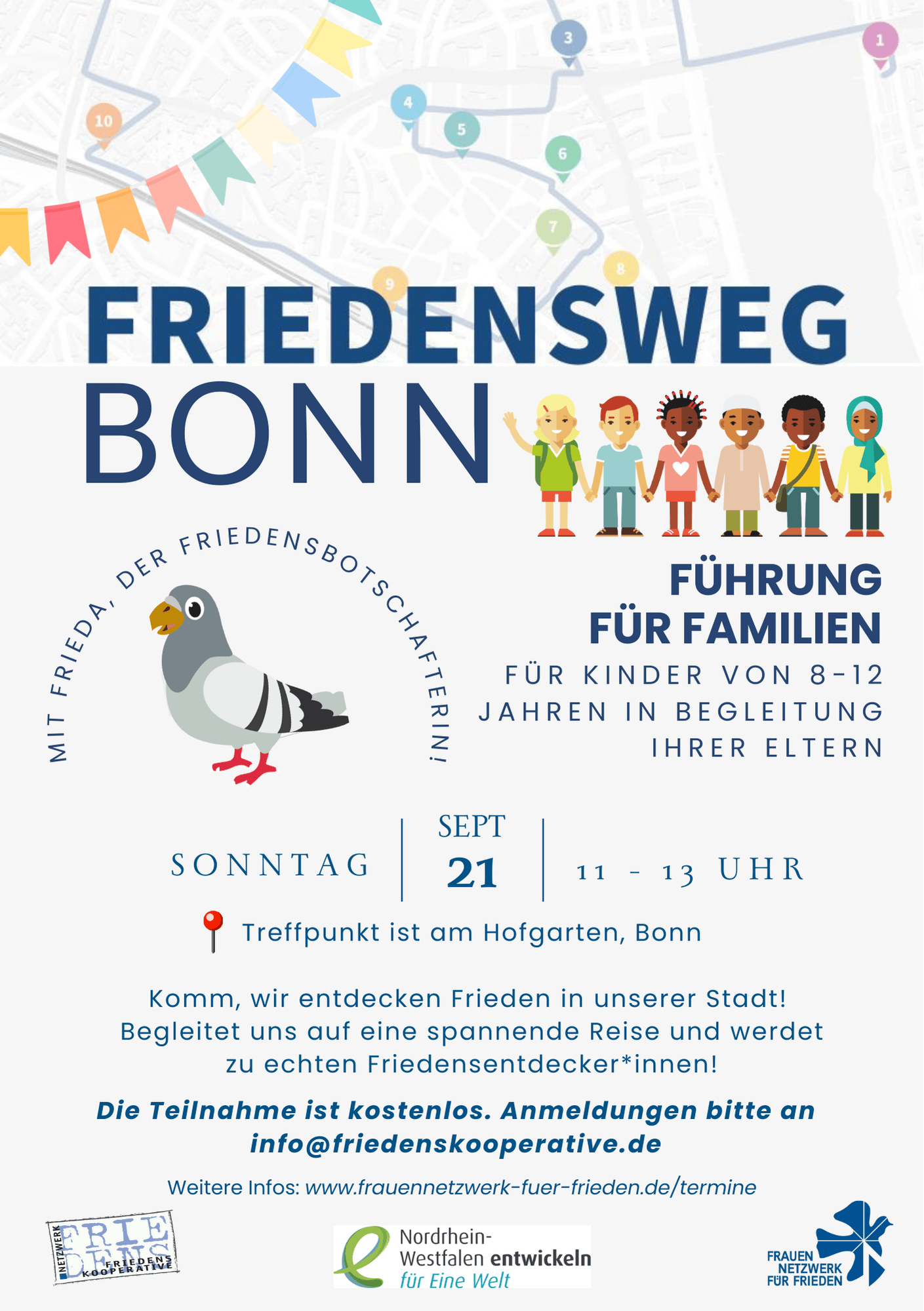 Friedensweg für Familien 250921 Bonn
