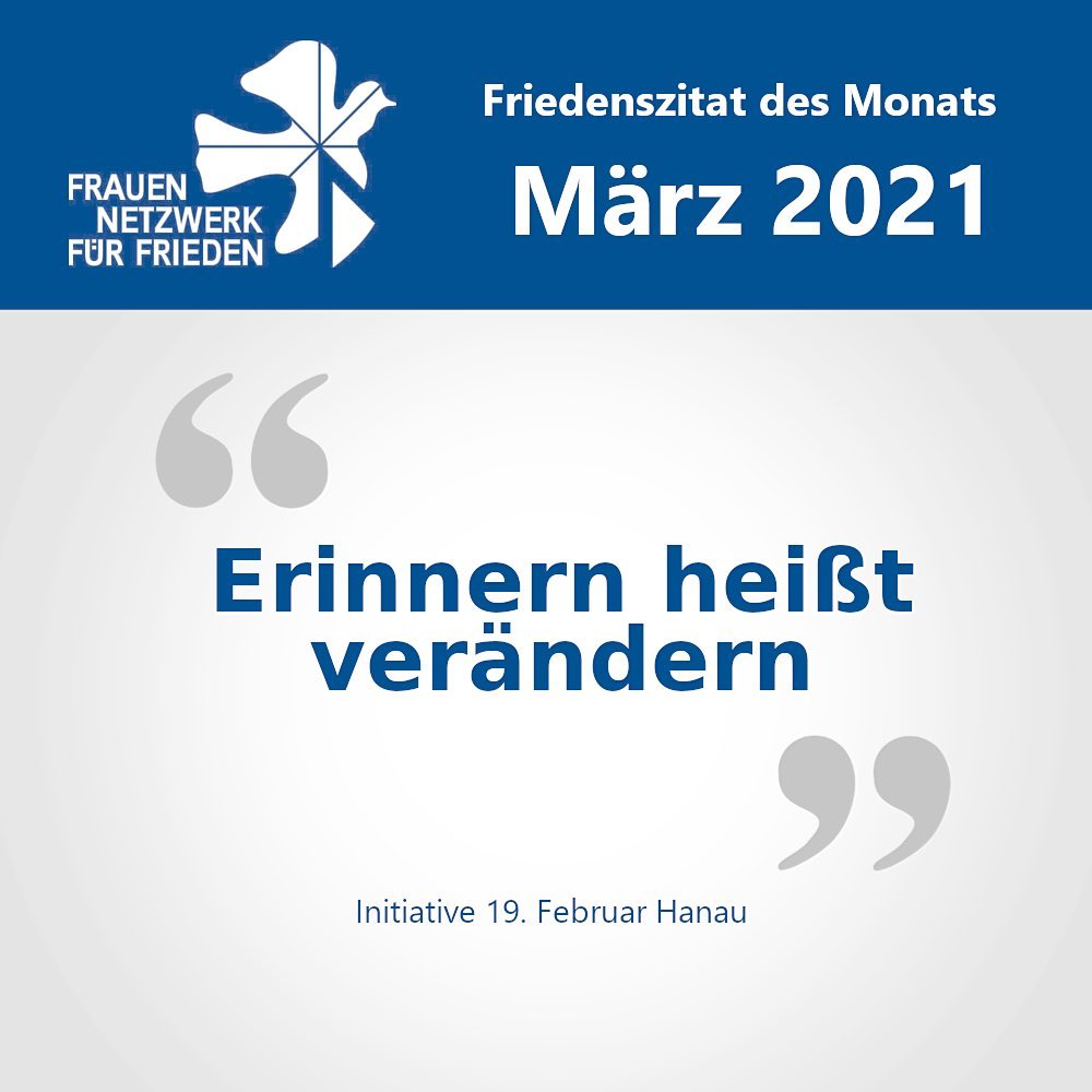 Friedenszitat März 2021