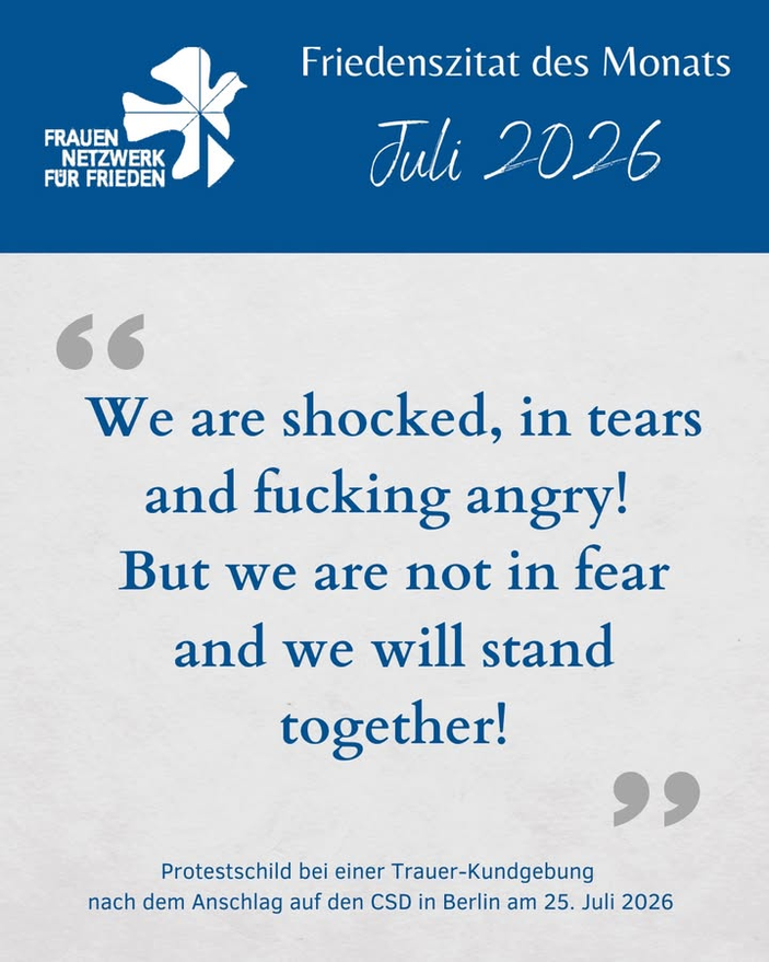 Friedenszitat Juli 2026