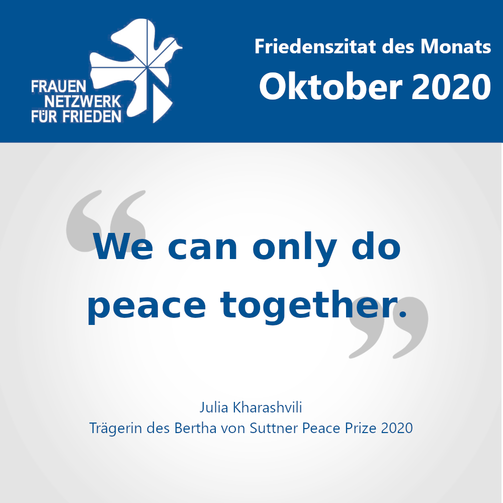 Friedenszitate des Monats september 2020 1