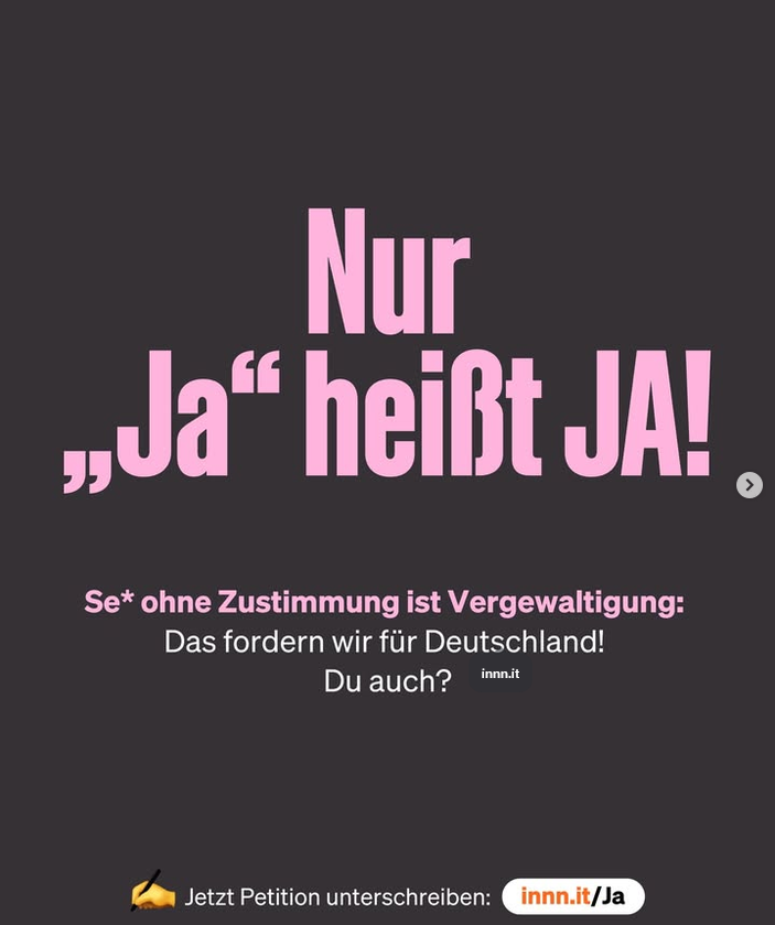 Nur Ja heißt Ja Bild