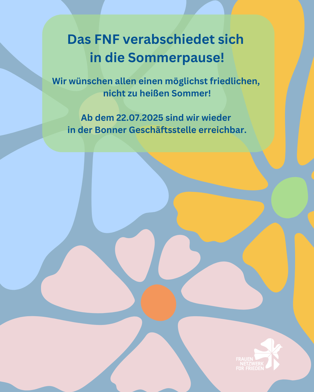 Sommerpause 2025